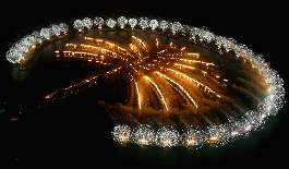 Fireworks at Jumeriah Beach Hotel - Apply Dubai Visa